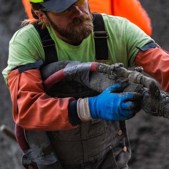 CAT Workwear HI-VIS MESH CAP Gray and Neon Green Trucker Hat - New With Tags - Picture 11 of 12